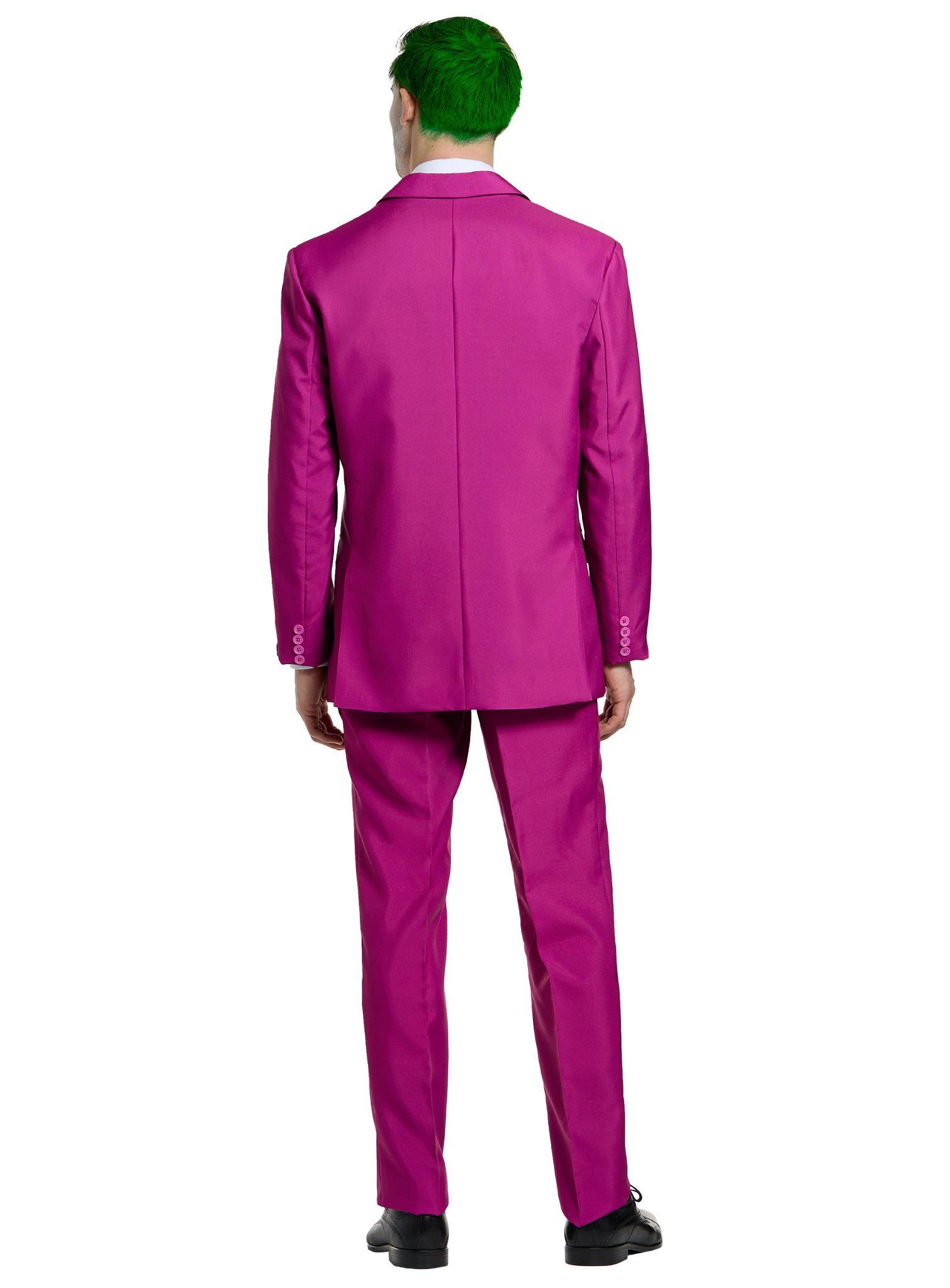 SuitMeister Partyanzug Ruby Red Joker Kostüm Anzug - Halloween Karneval, Kein Joke: dieser Anzug lässt sich auch im Alltag tragen!