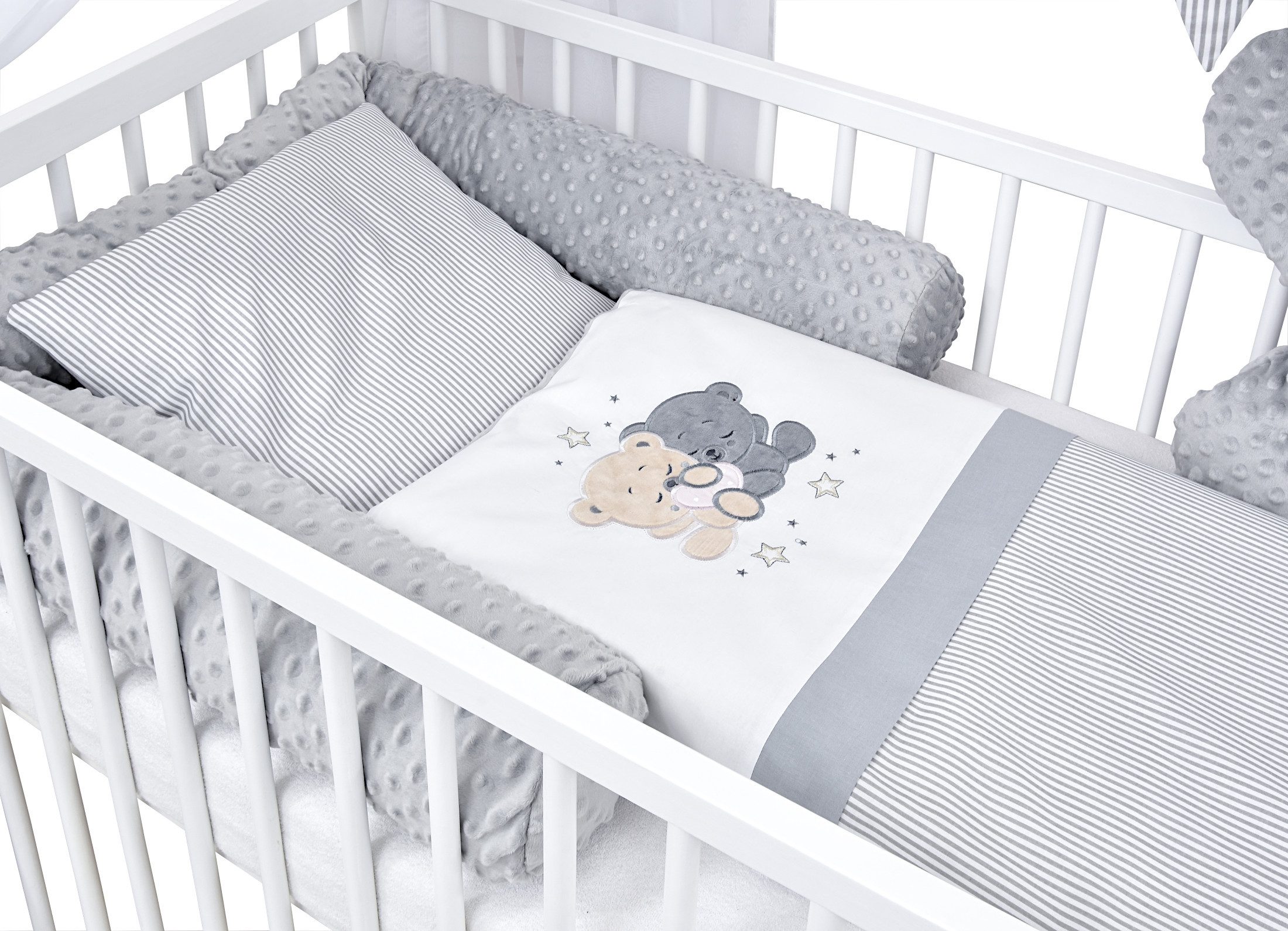 Baby-Delux Komplettbett Hausbett Babybett Schublade Schutzgitter günstig online kaufen