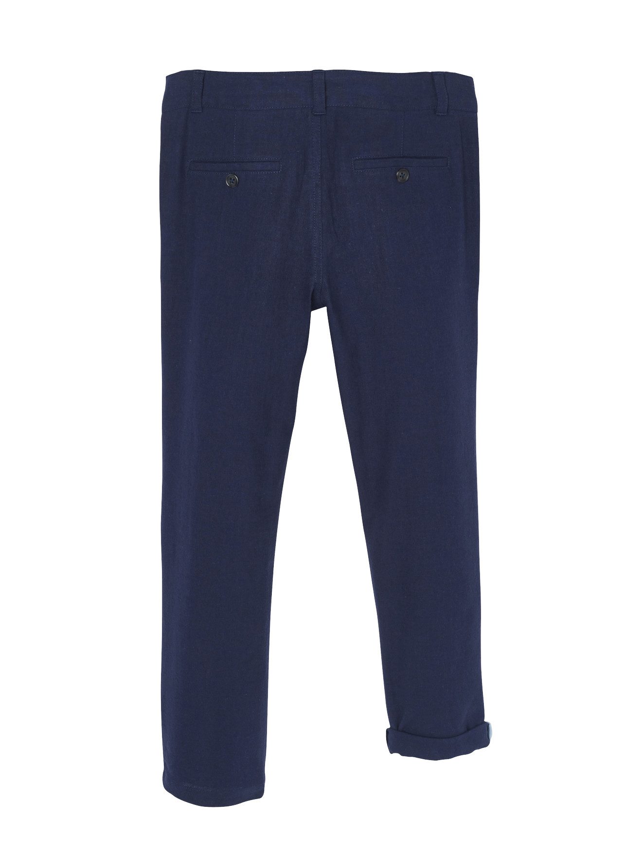 vertbaudet Stoffhose Festliche Jungen Chinohose Bundweite verstellbar