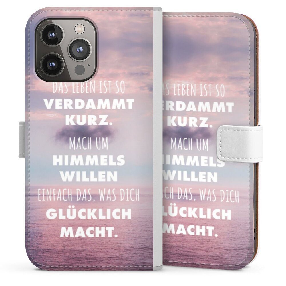 ᐅ DeinDesign Handyhülle Glück Spruch Statement Das Leben Ist So
