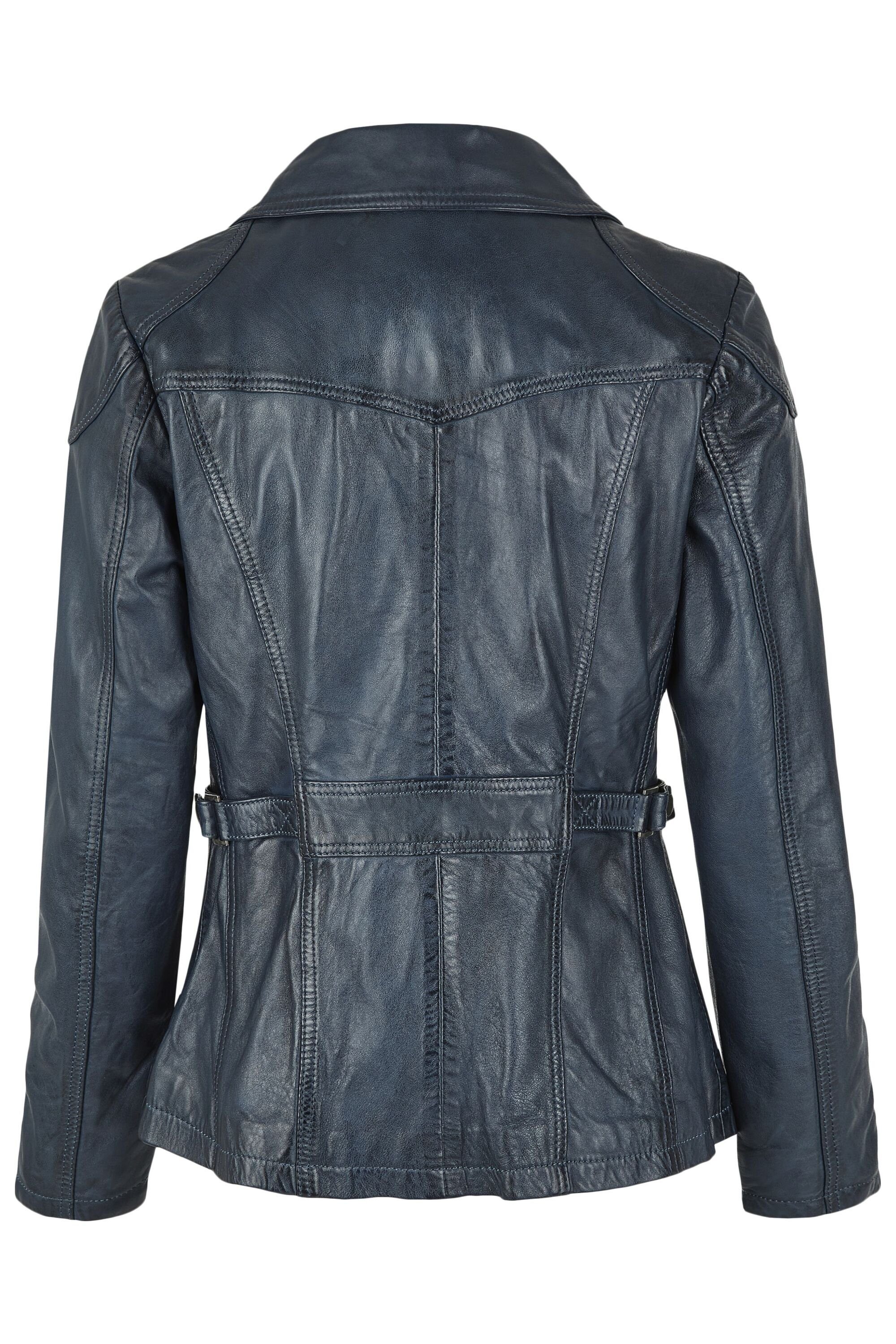 7eleven Lederjacke SEMERLE (1-St) sportives Design