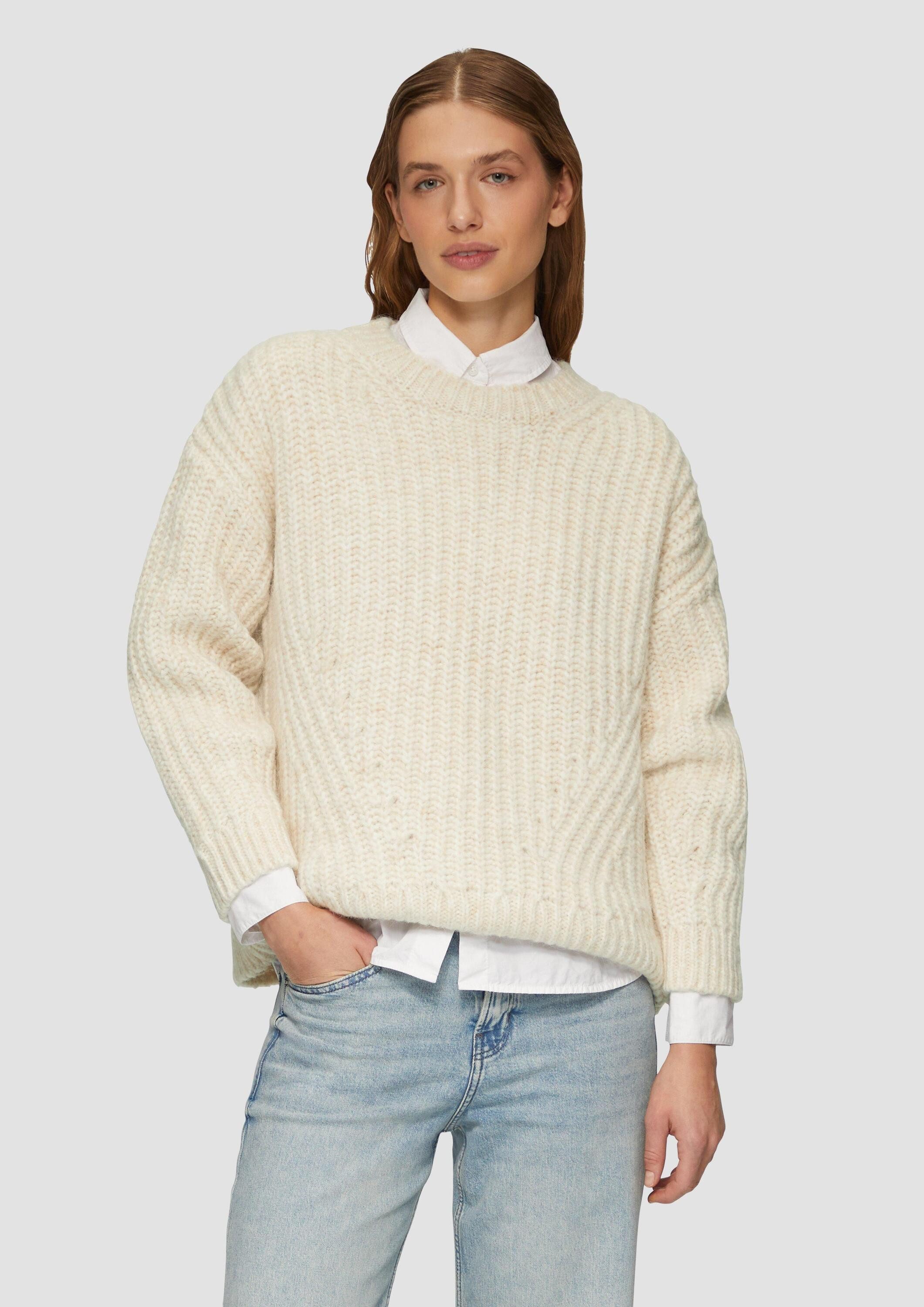 s.Oliver Longpullover Strickpullover (1-tlg) günstig online kaufen