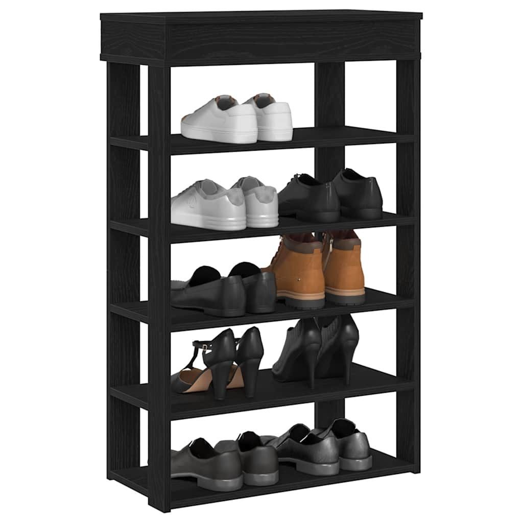 vidaXL Schuhregal Schuhregal Schwarz 60x30x98 cm günstig online kaufen