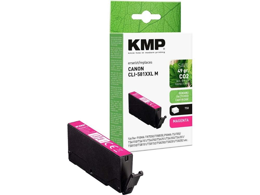 KMP KMP Tintenpatrone ersetzt Canon CLI-581M XXL magen Tintenpatrone