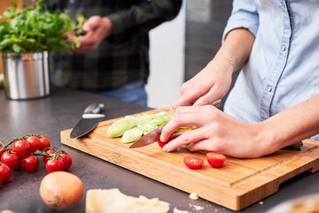 RÖSLE Spickmesser Basic Line, für Gemüse und Fleisch, Klingenspezialstahl, ergonomischer Griff