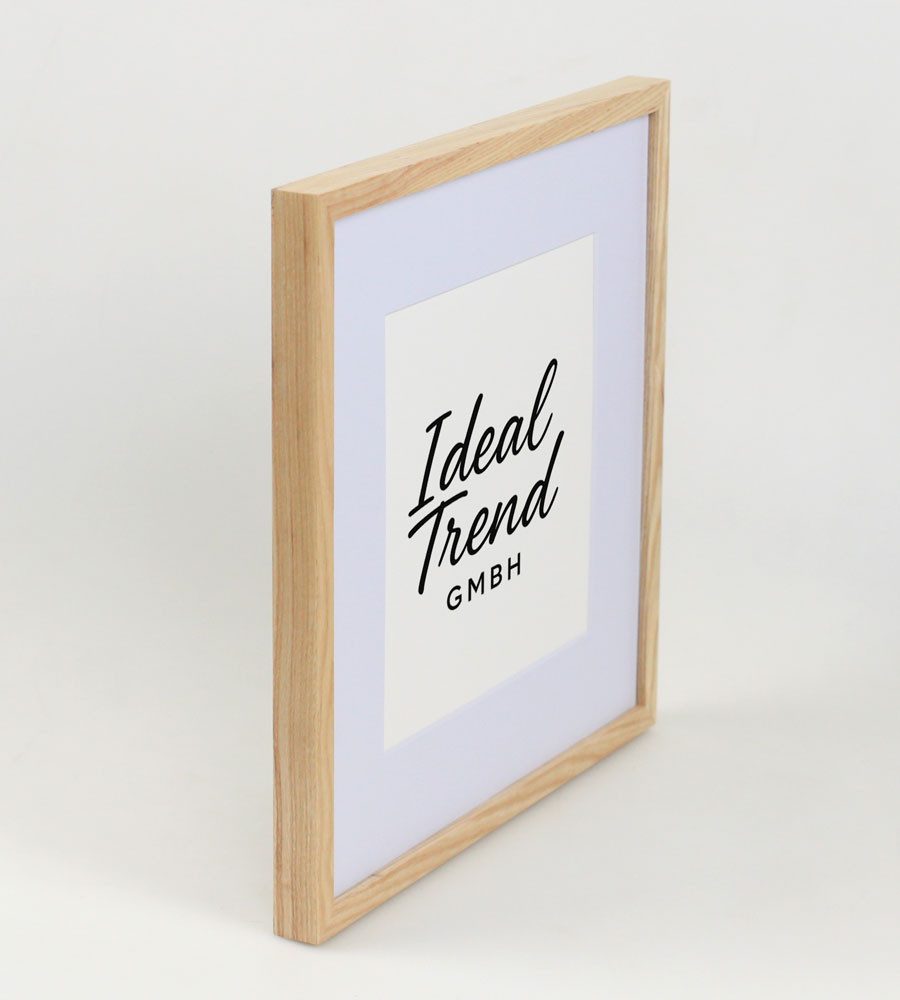 IDEAL TREND Bilderrahmen Bilderrahmen Massivholz Eiche günstig online kaufen