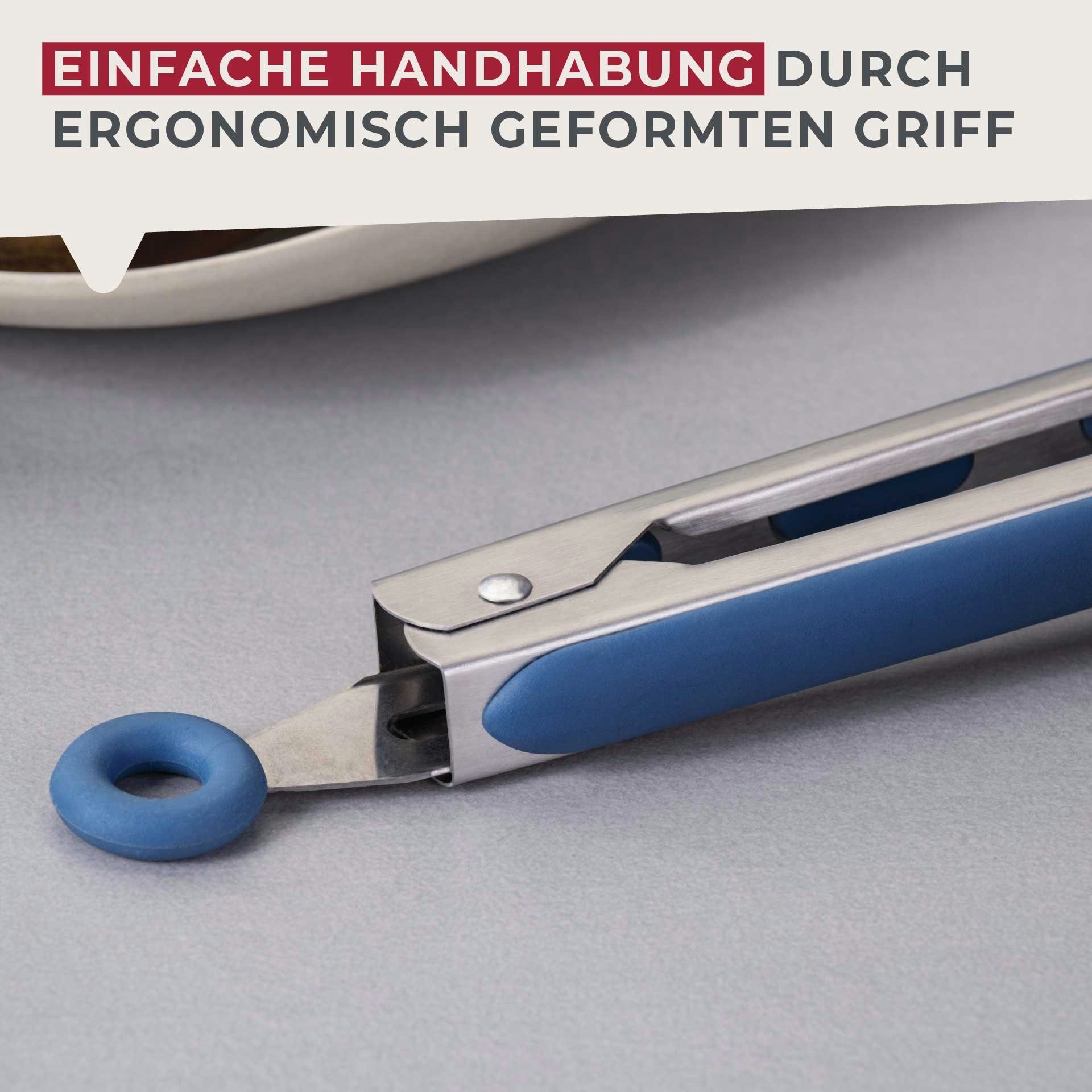 FACKELMANN Kochzange Mehrzweckzange, Universalzange, Küchenhelfer, Servierzange – Bild 4 von 5