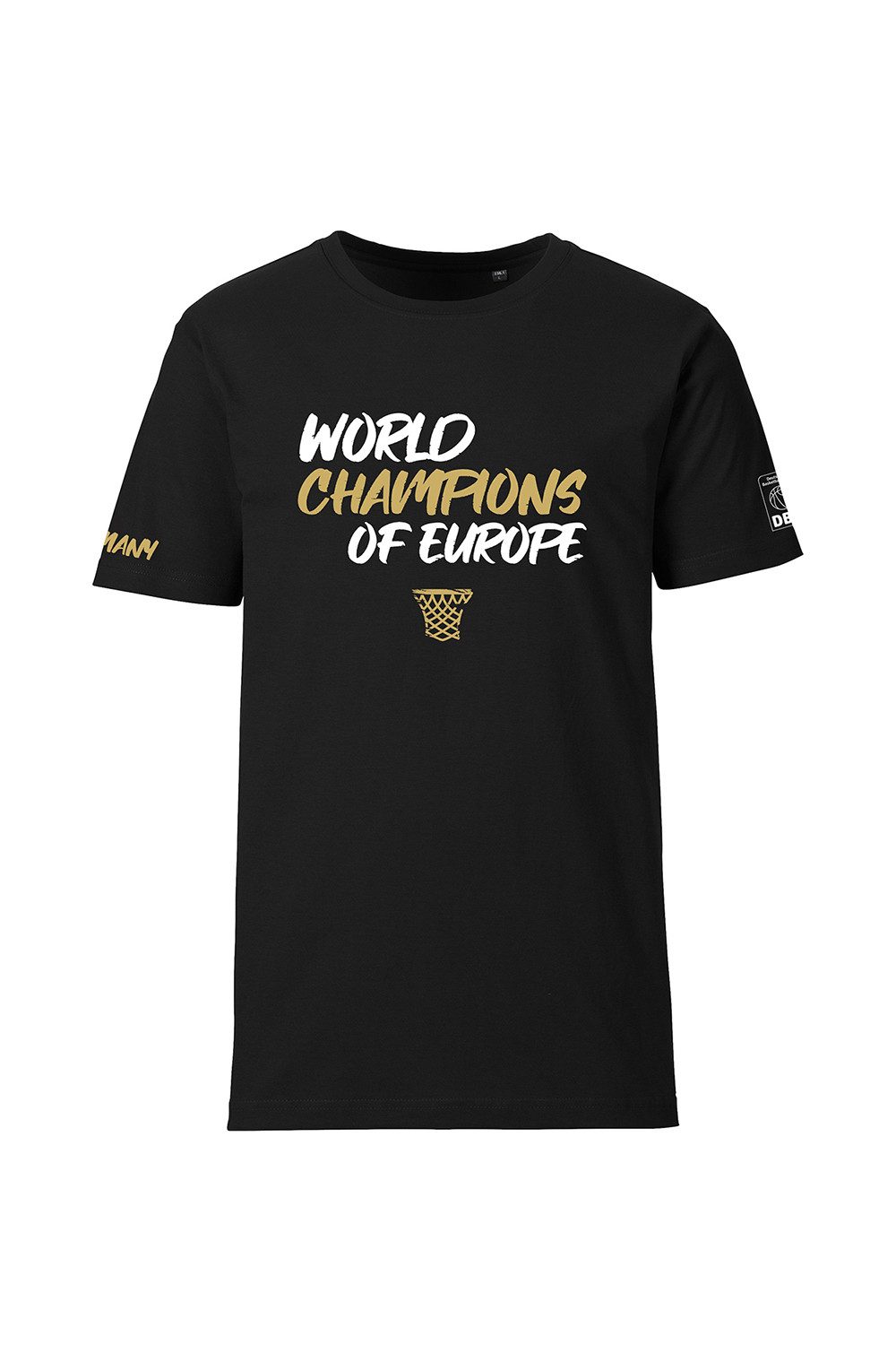 PEAK Kurzarmshirt Europameister 2025 Weltmeister 23