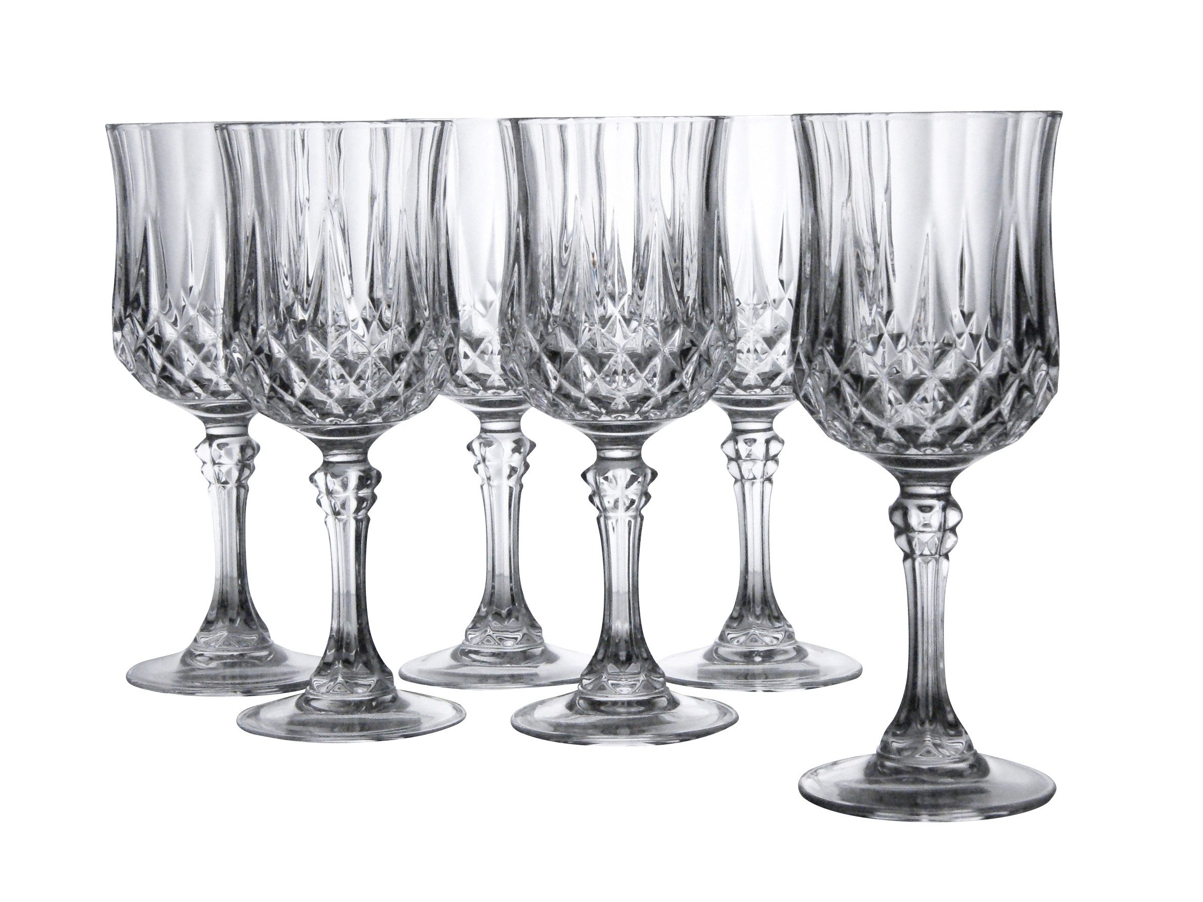 CRISTAL D´ARQUES Gläser-Set Longchamp Eclat Transparent, 6-tlg., Glas