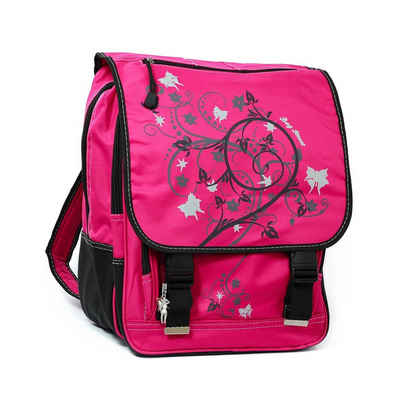 BAG STREET Schulranzen Bag Street Kinder Sporttasche Rucksack, Ranzen Businessrucksack Nylon, pink ca. 30cm x ca. 38cm