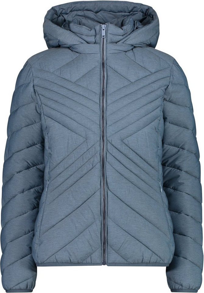 HOOD ACQUAMARINA WOMAN SNAPS JACKET CMP Outdoorjacke