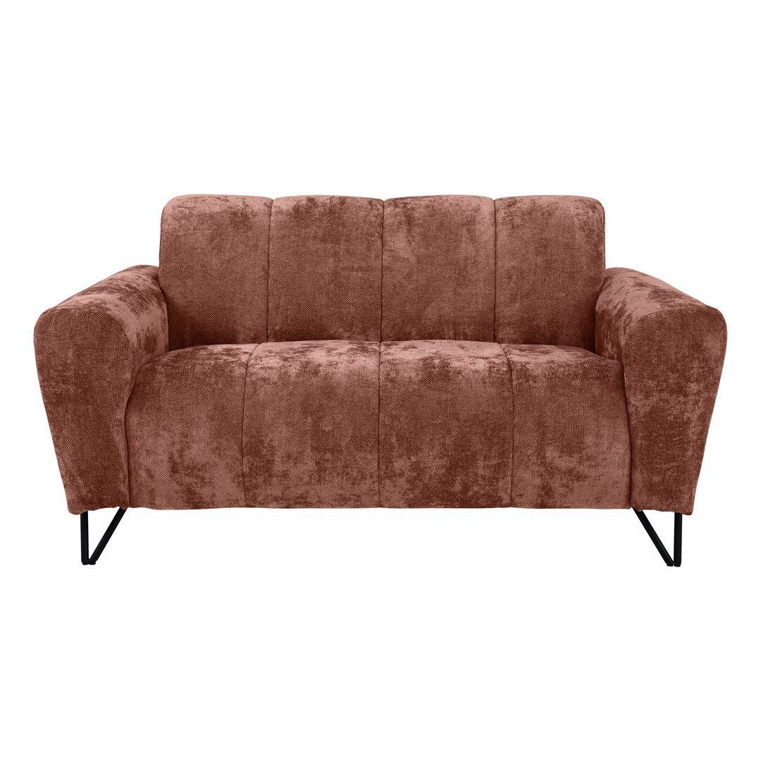 Beautysofa Sofa mit Metallbeine in schwarzer günstig online kaufen