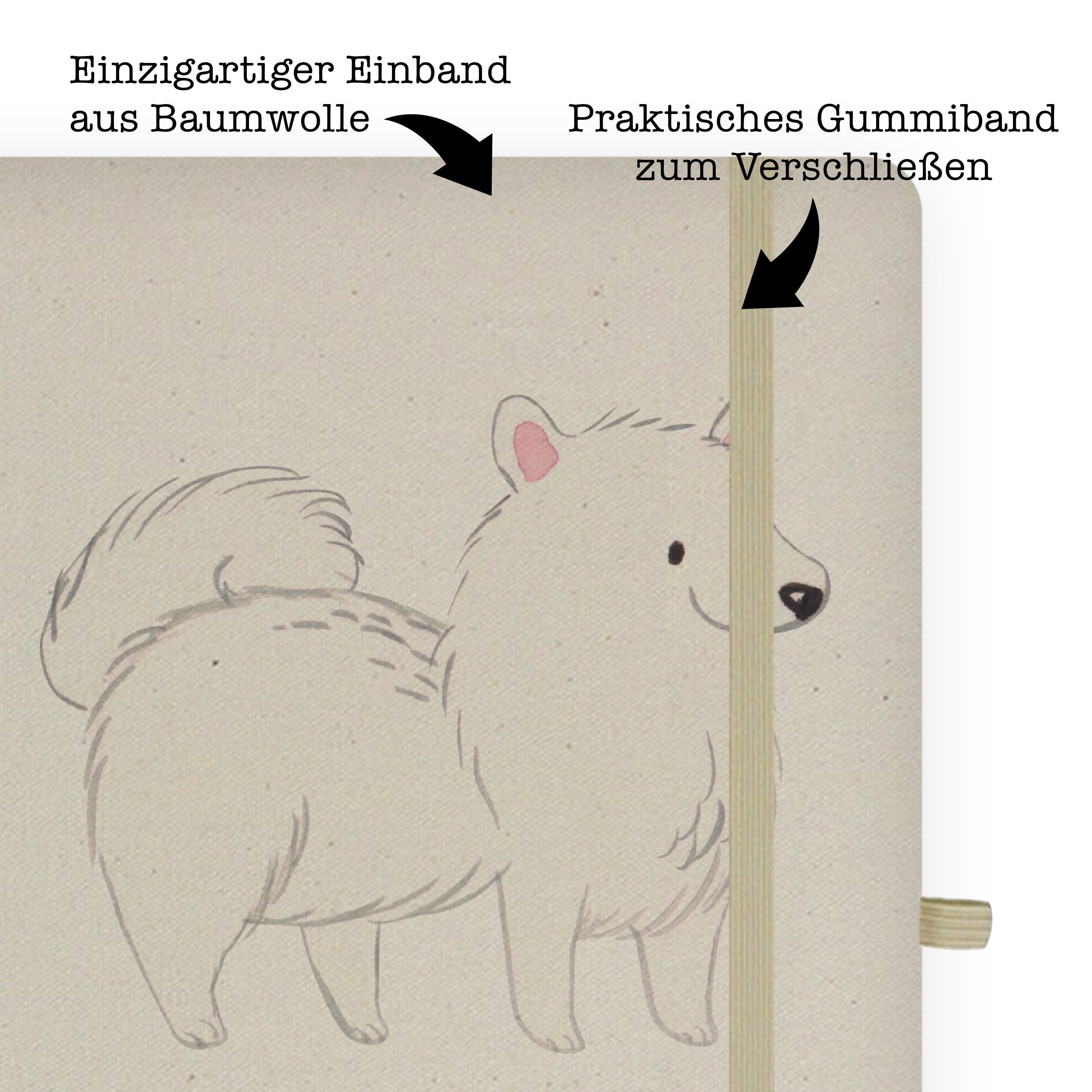- Tagebuch, Notizbuch Mrs. Transparent Hunderas Mrs. Mr. Lebensretter Geschenk, & Hund, Panda Mr. - Spitz Panda &