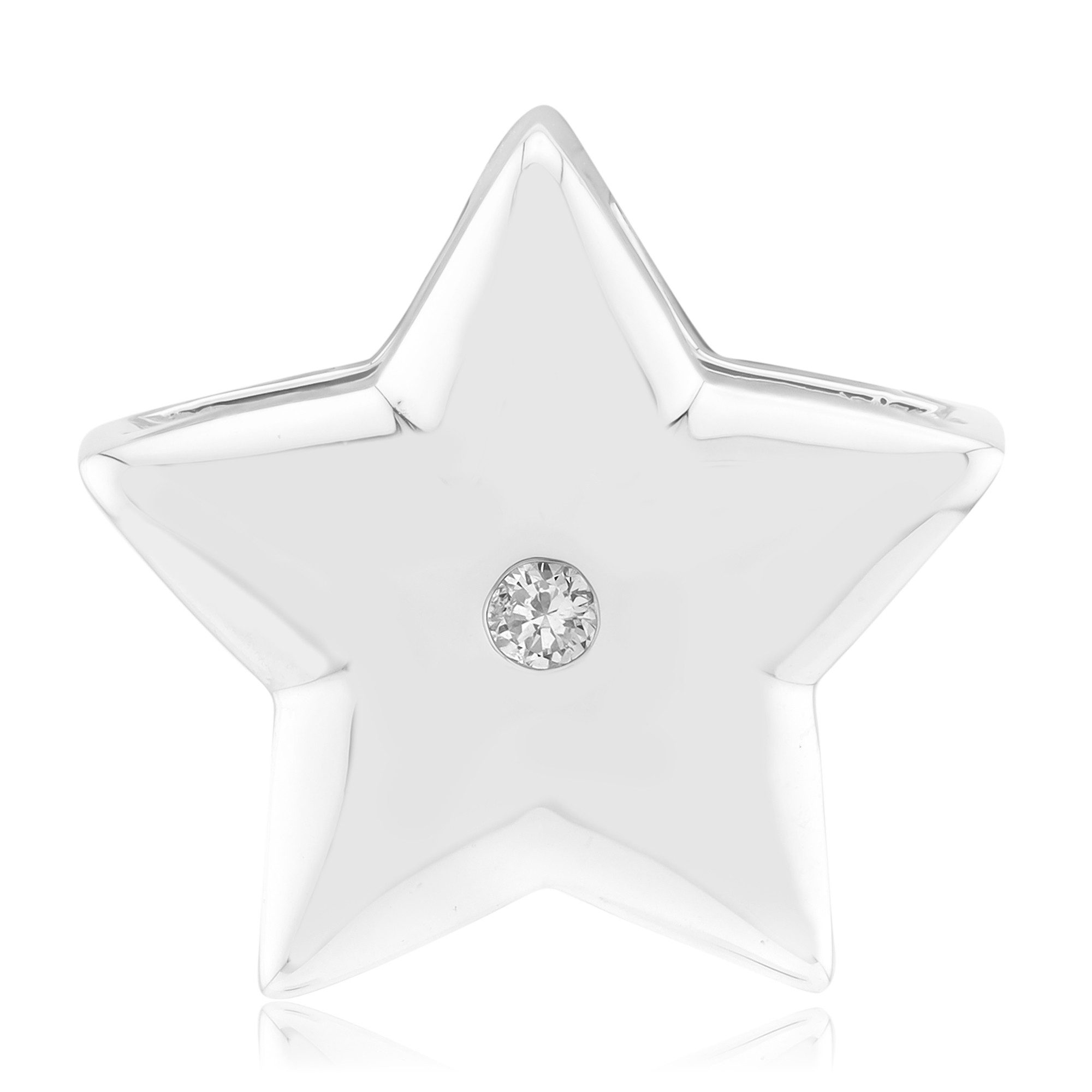 Cavill Kettenanhänger Diamant-Stern Sterling Silber-Anhänger (1-tlg)