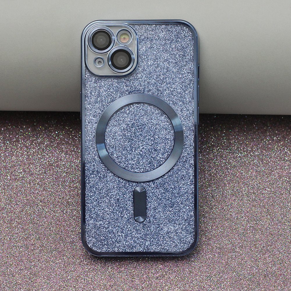 cofi1453 Handyhülle MagSafe Glitzer Hülle mit Kameraschutz