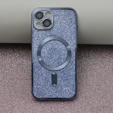 cofi1453 Handyhülle MagSafe Glitzer Hülle mit Kameraschutz