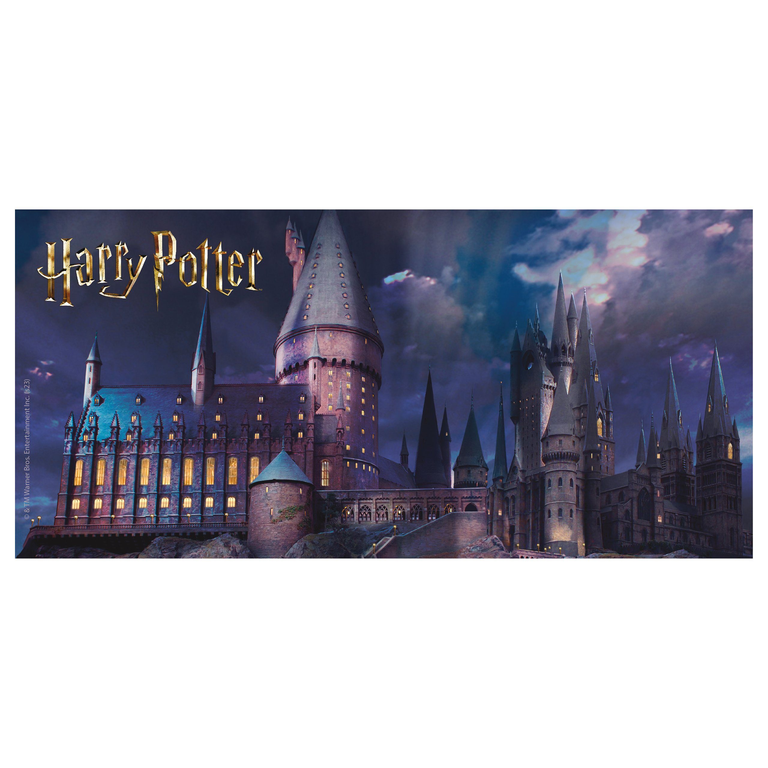 United Labels® Tasse Keramik 320 Hogwarts - ml, Keramik Kaffeetasse Express Tasse aus Potter - Harry