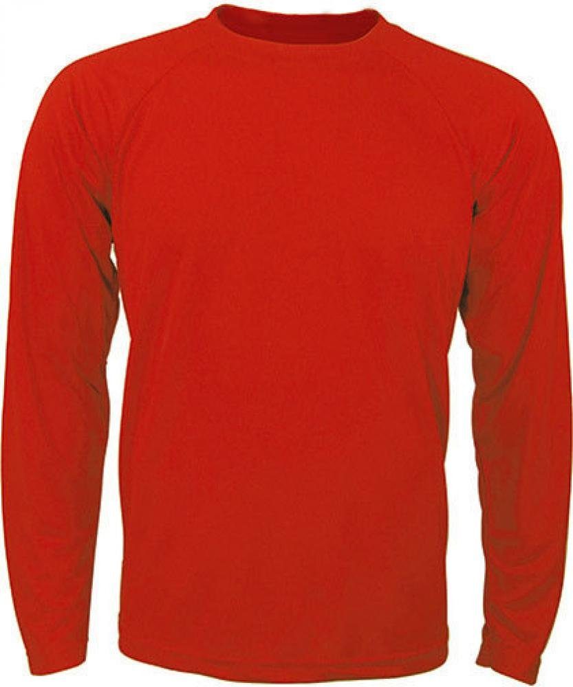 Langarmshirt Herren Langarm Funktions-Shirt Basic