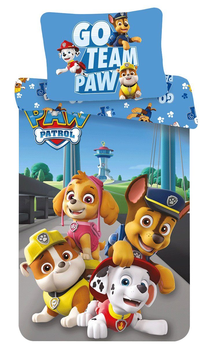 PAW PATROL Kinderbettwäsche PAW PATROL, Renforcé, 2 teilig günstig online kaufen