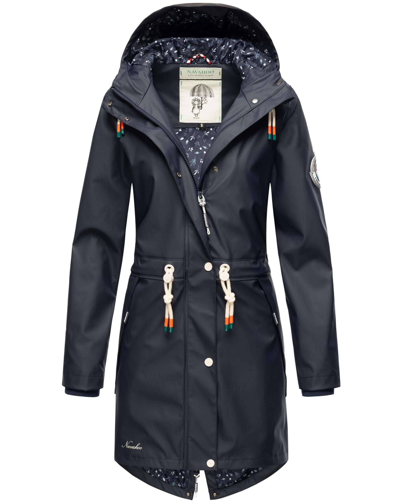 Stormoo Navahoo blau Outdoor Tropical Damen Regenmantel Regenjacke modischer