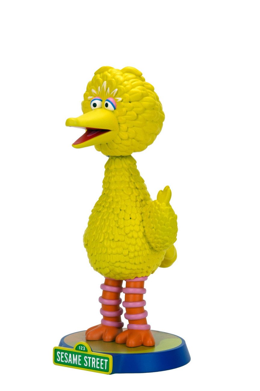 NECA Merchandise-Figur Sesamstraße Head Knocker Wackelkopf-Figur Bibo 23 cm