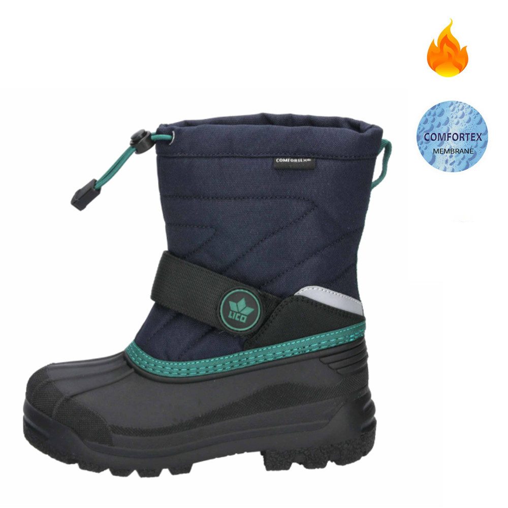 BRÜTTING LICO - Kinder Snowboots TURKU - gefütterte wasserdichte Stiefel Outdoorschuh