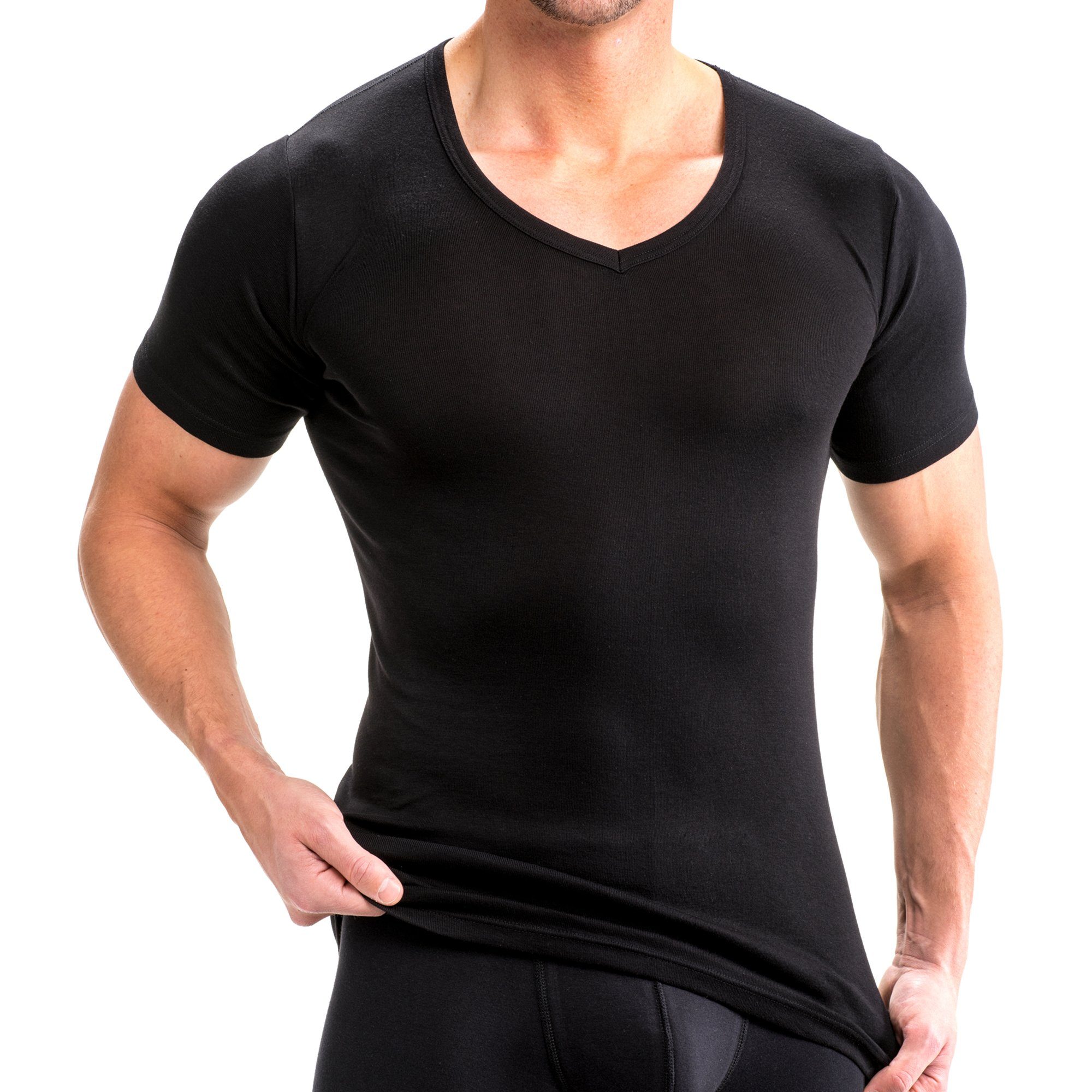 HERMKO Unterziehshirt 16488 2er Pack Herren günstig online kaufen