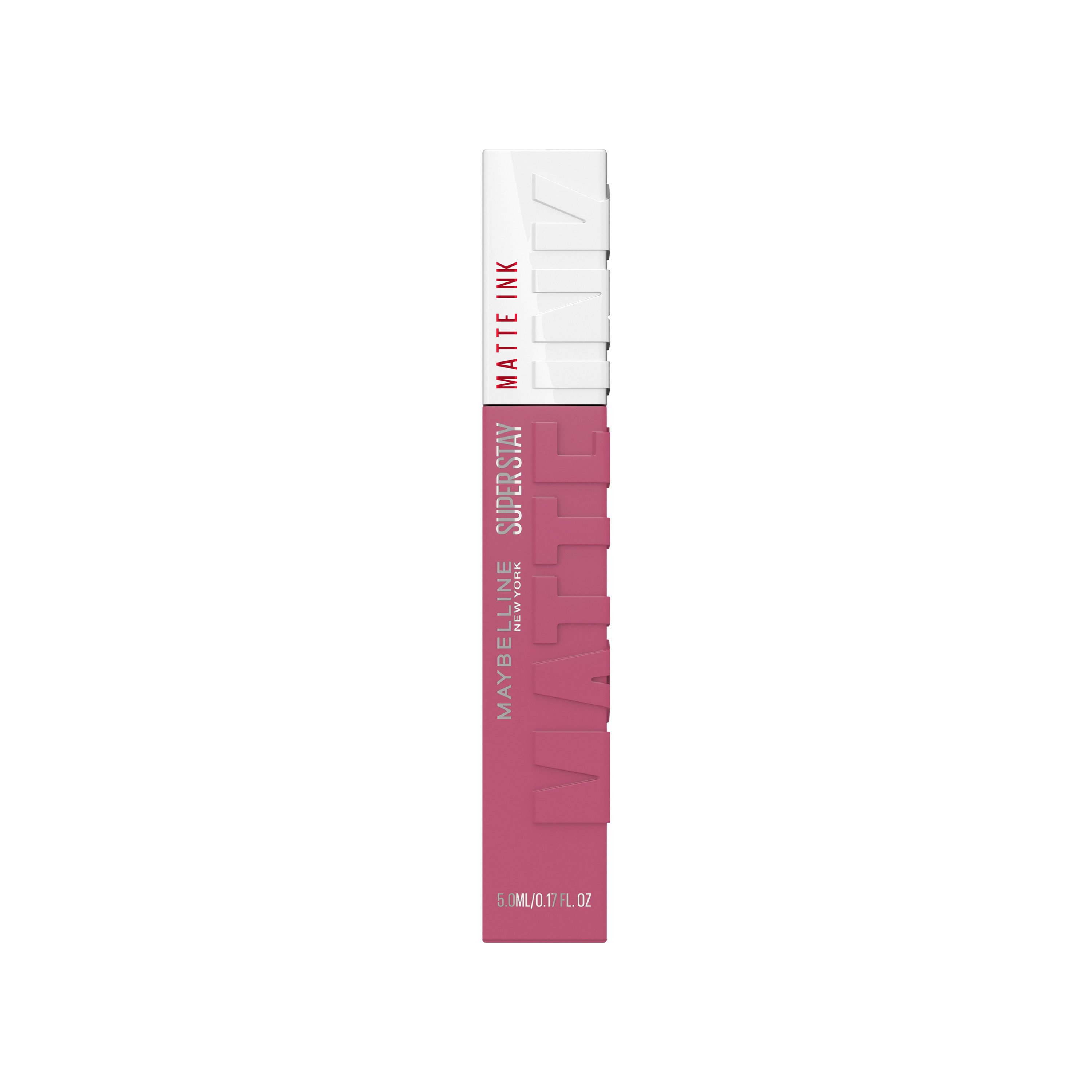 MAYBELLINE NEW YORK Lippenstift SUPER STAY MATTE INK LIPPENSTIFT, mattes Finish und hält bis zu 16 Stunden