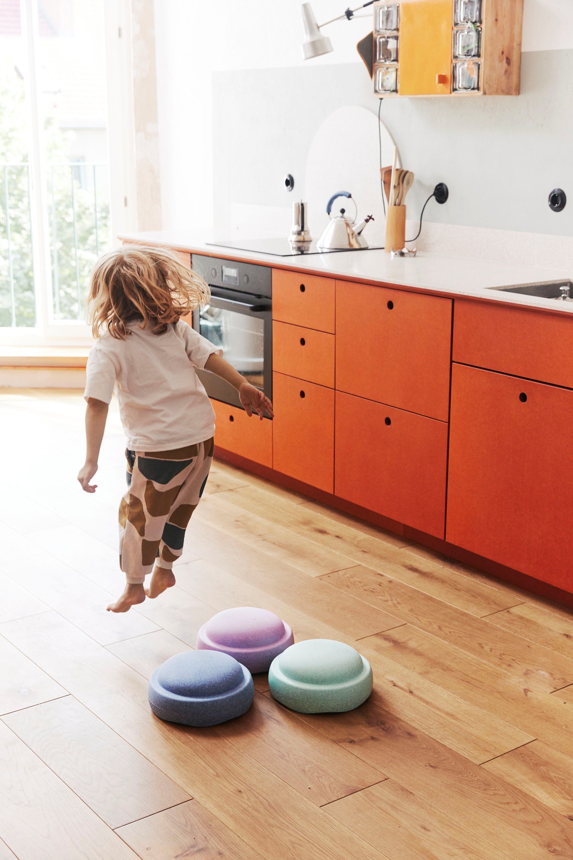 Stapelstein Balancetrainer Original cool pastel