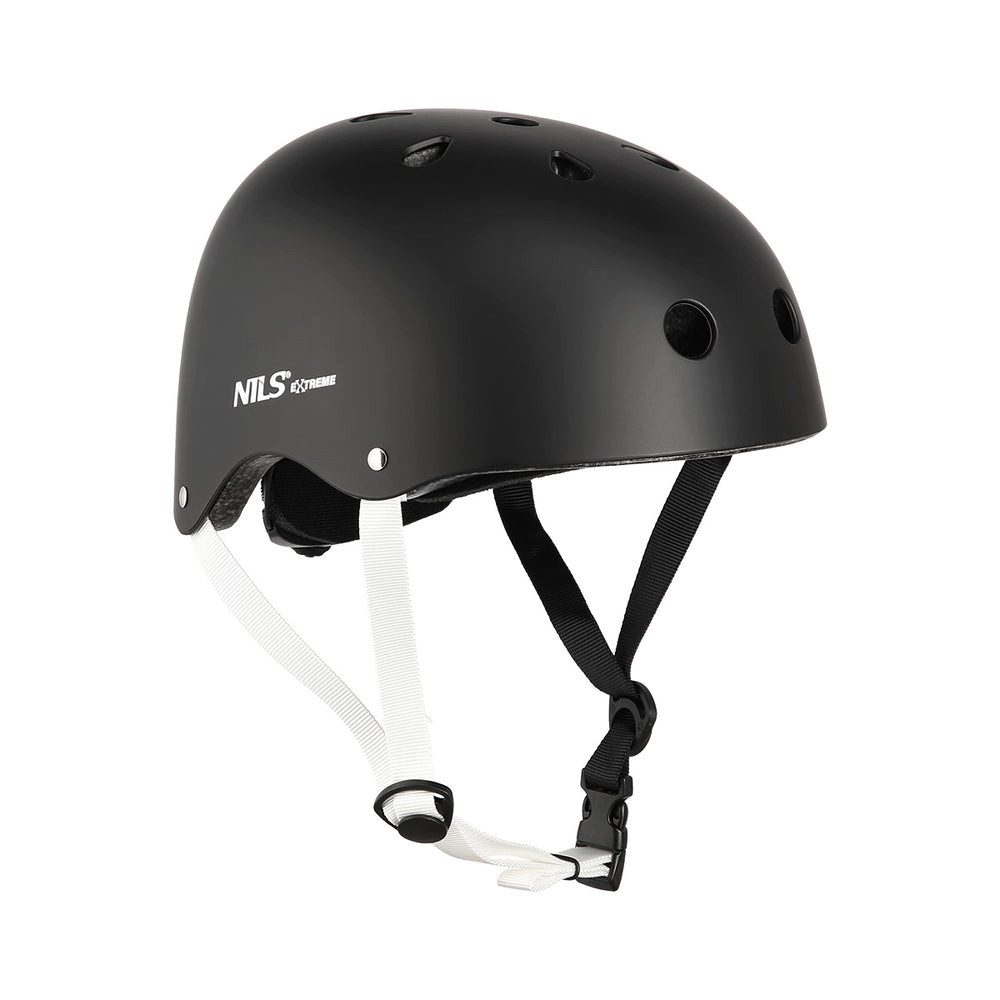 NILS EXTREME Fahrradhelm Skaterhelm Sporthelm Schutzhelm (Spar-Set, 1-tlg., 48-52 cm leicht), Out-Mold, 11 Belüftungslöcher, Drehverschluss