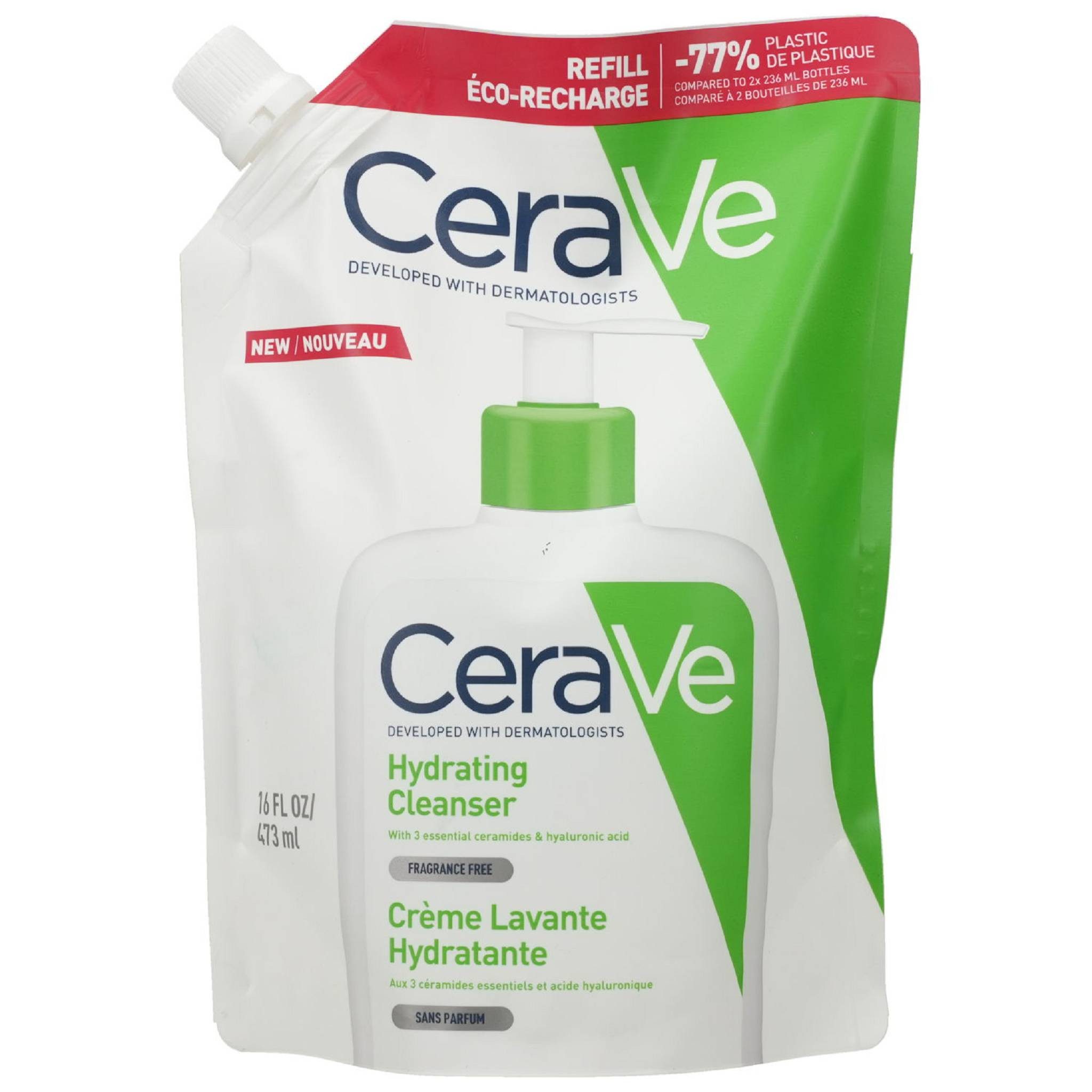 CeraVe Feuchtigkeitscreme feuchtigkeitsspendende Reinigungslotion NF 473ml PZN 19854644