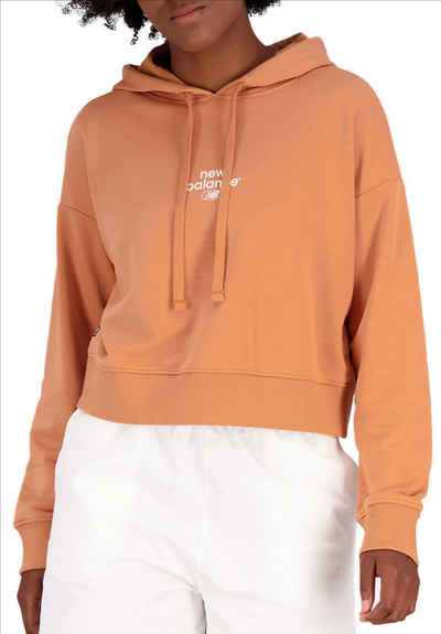 New Balance Kapuzensweatshirt NB Essentials Graphic Crop Fleece Hoodie