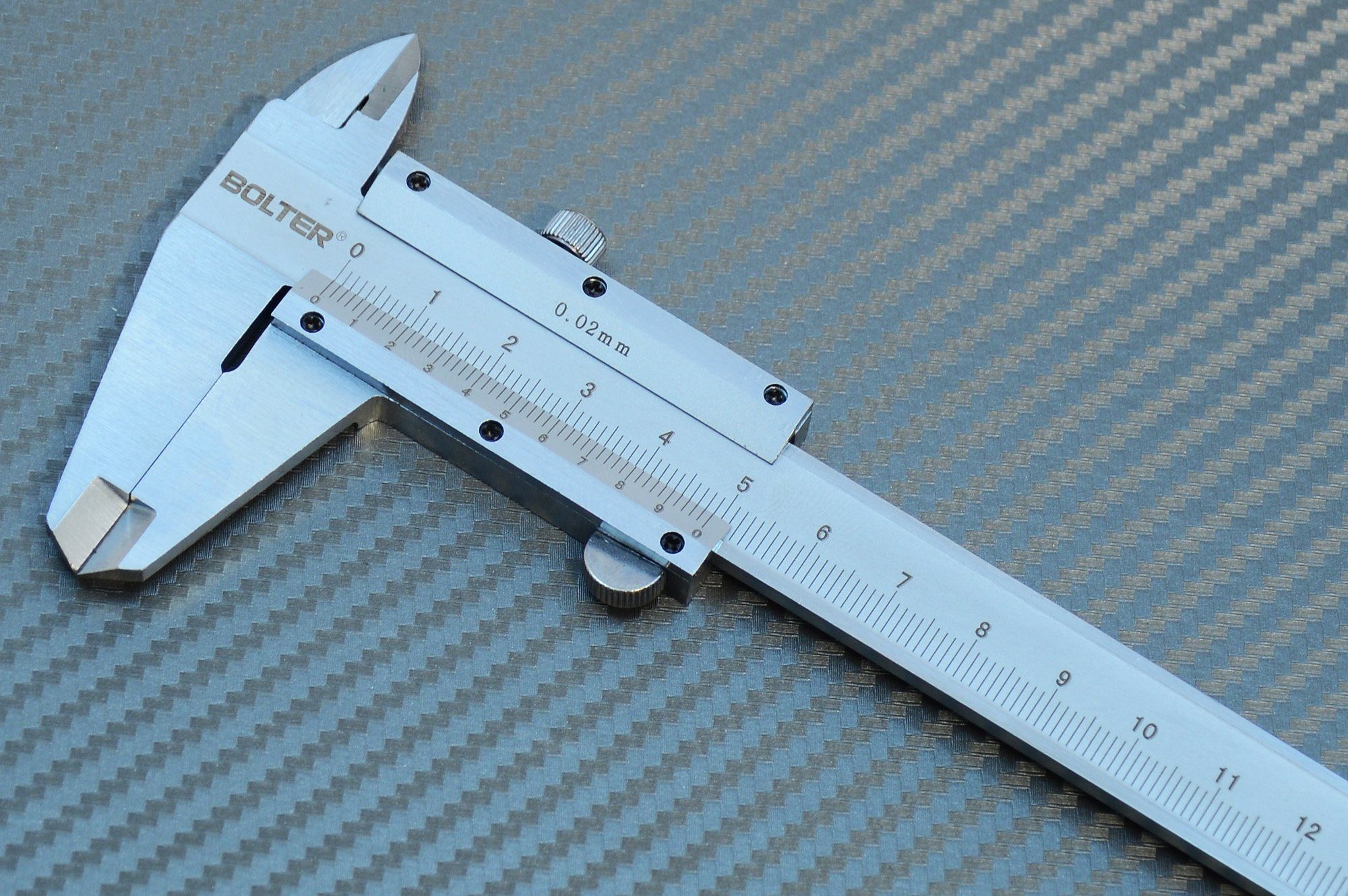 Bolter Messschieber Messschieber Schieblehre 150 mm 6" Profimessgerät, 1-St.
