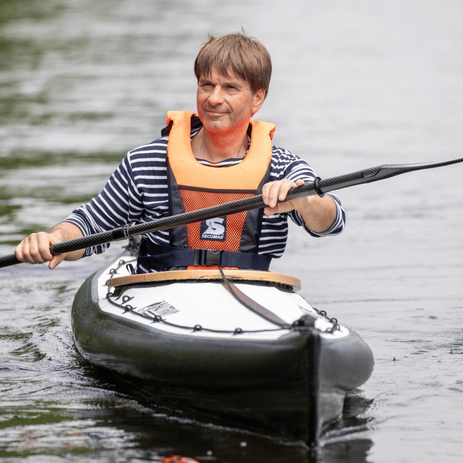 SECUMAR Schwimmweste Vivo 50N, EN ISO 12402-5 zertifiziert, 50N Auftrieb, für Körpergewicht >40kg