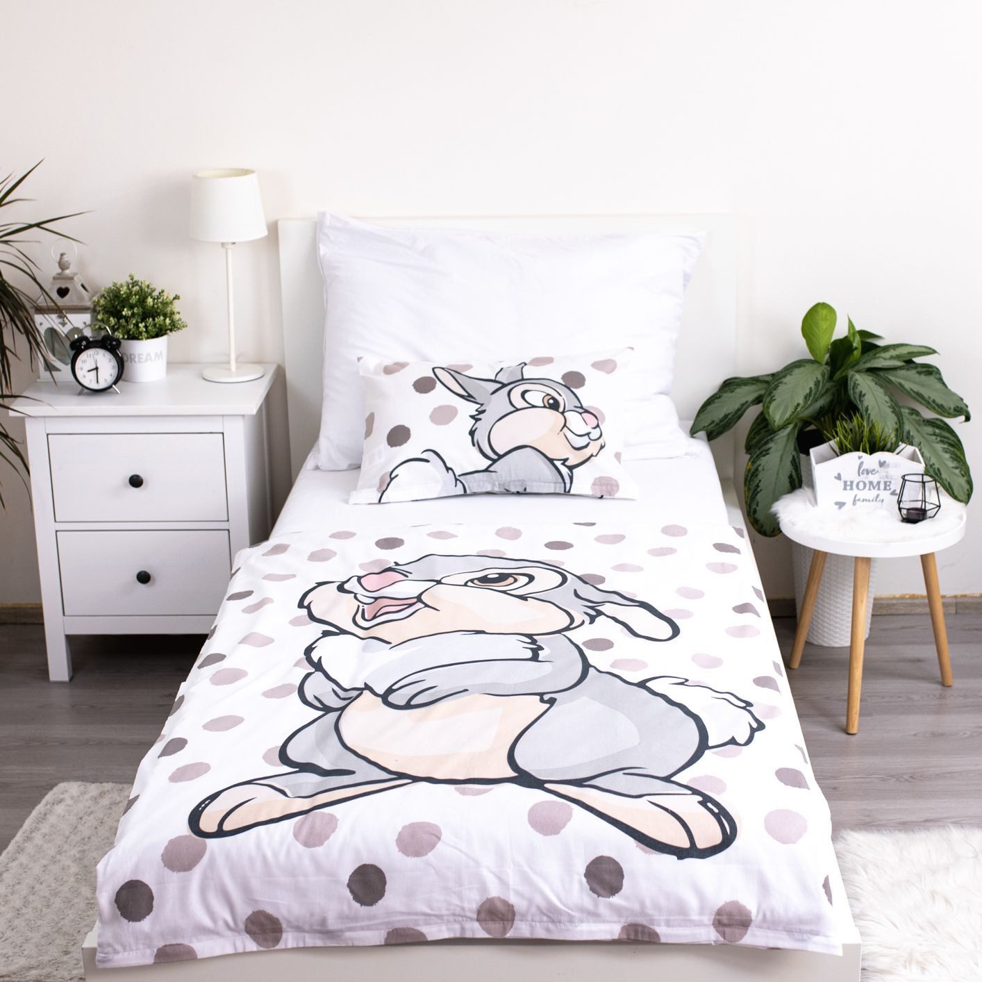 Disney Babybettwäsche Klopfer, Baumwolle, 2 teilig, günstig online kaufen
