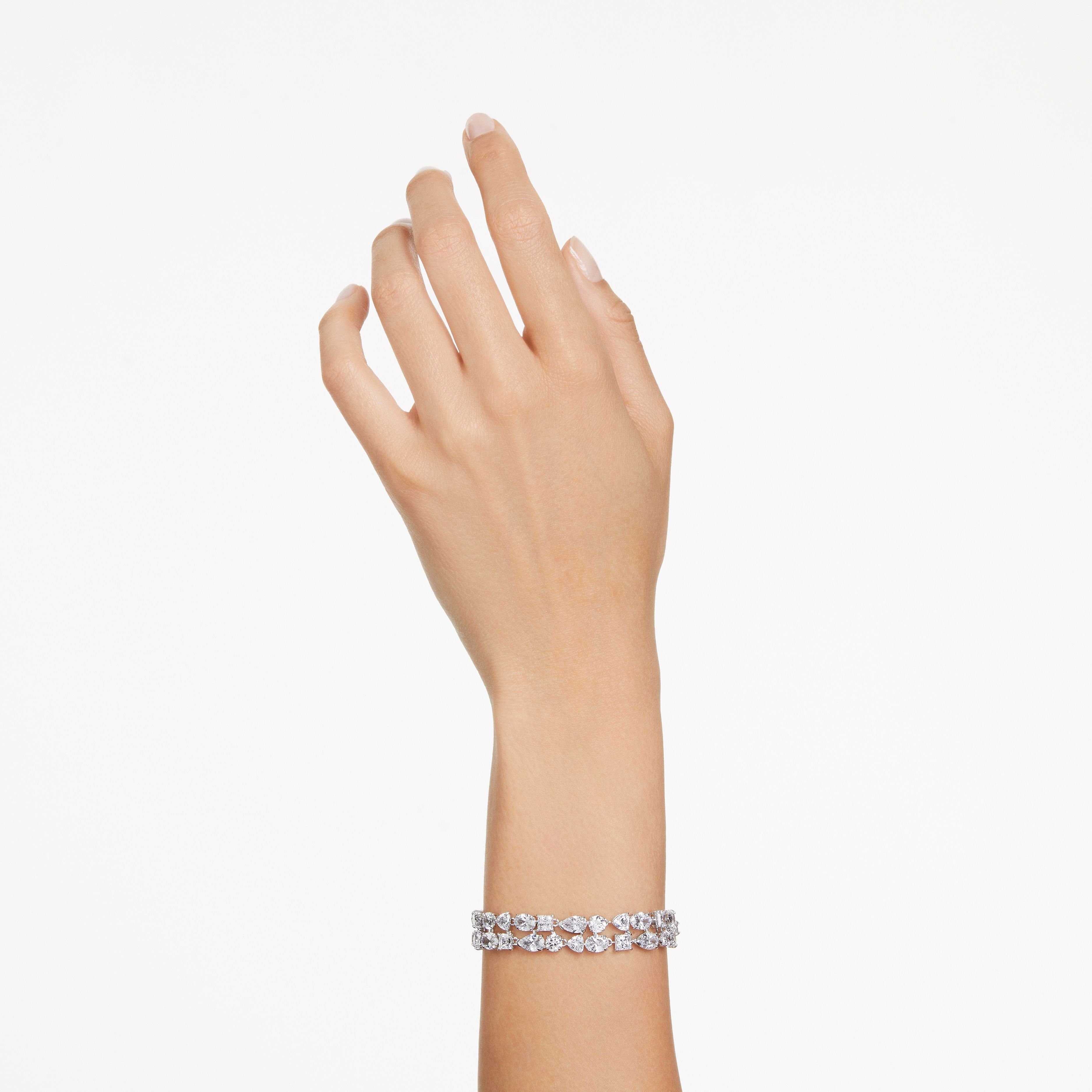 Swarovski Armkette weiß...