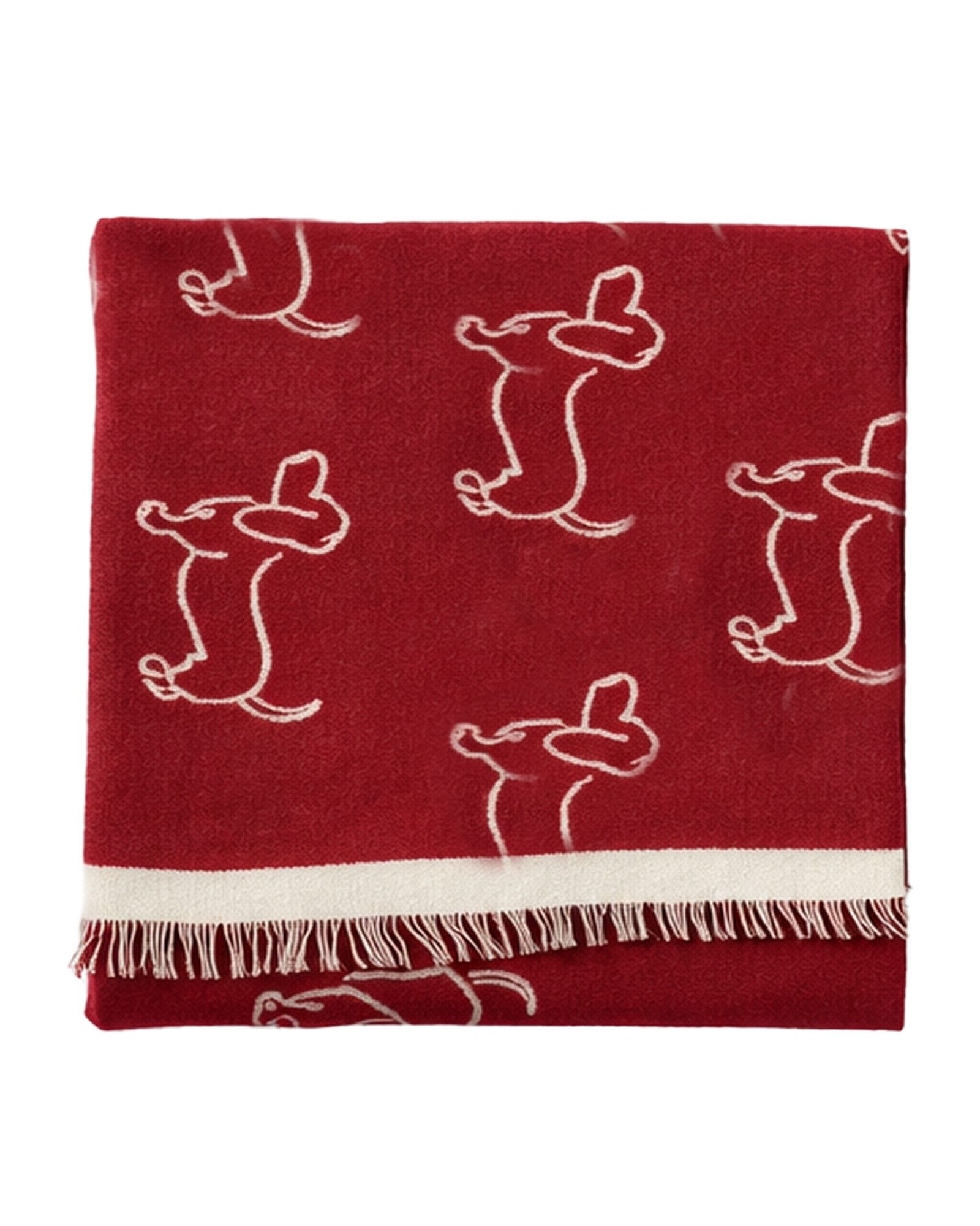 HomeOfSocks Modeschal Dackelschal Damen Herren 100% Viskose 180x85cm ASHINDIA, Weich