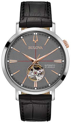 Garantiert echt Bulova Mechanische Uhr 98A187
