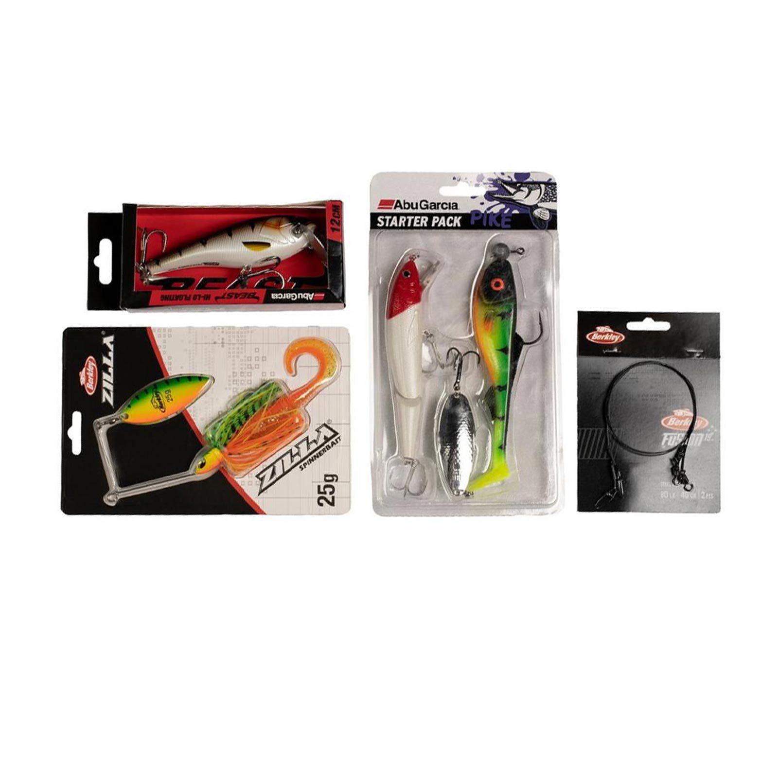 Abu Garcia Spinnrute, Abu Garcia Fast Attack Pro 210 5-21g Perch Komplett-Angelset