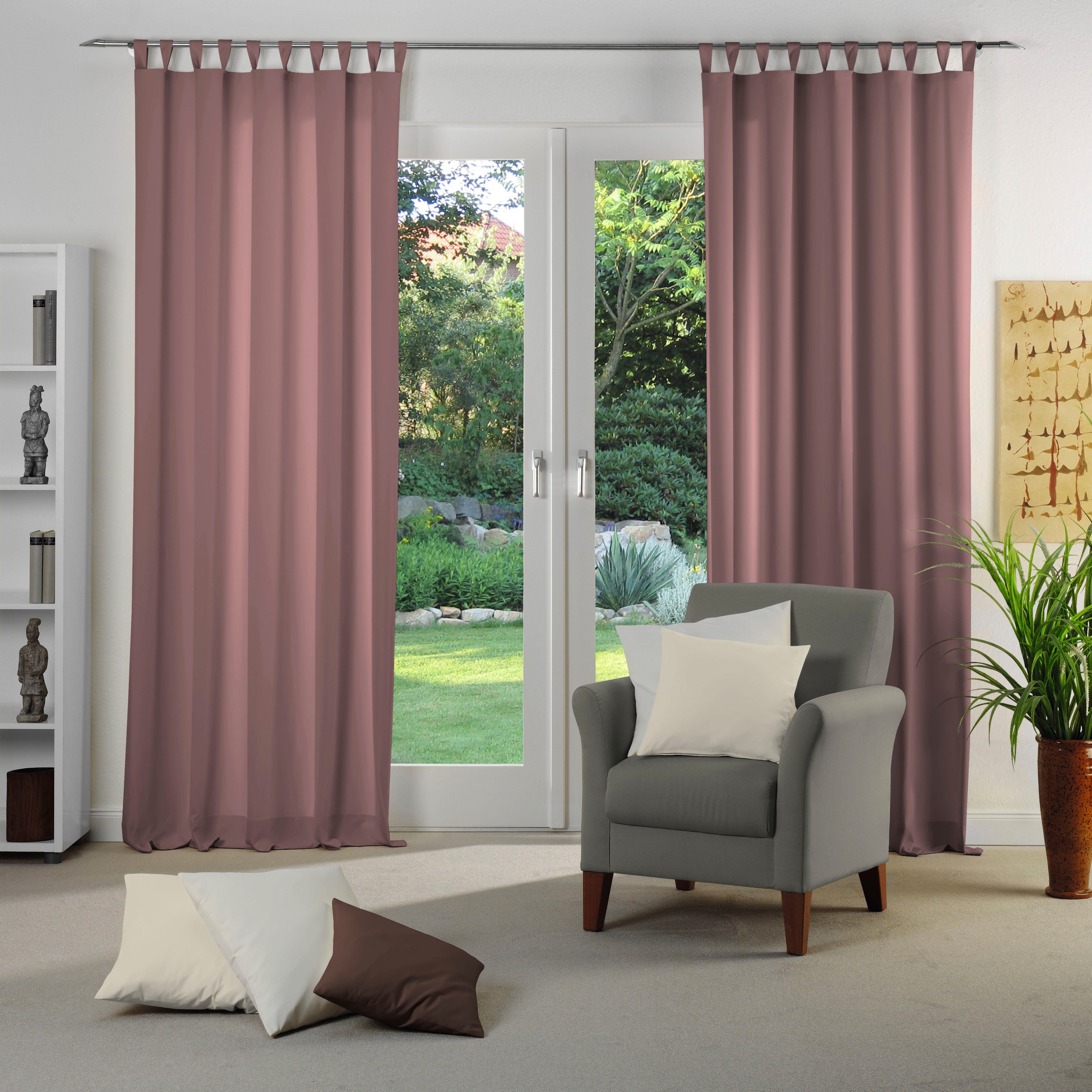 Wirth Vorhang Dim out, Schlaufen (1 günstig online kaufen