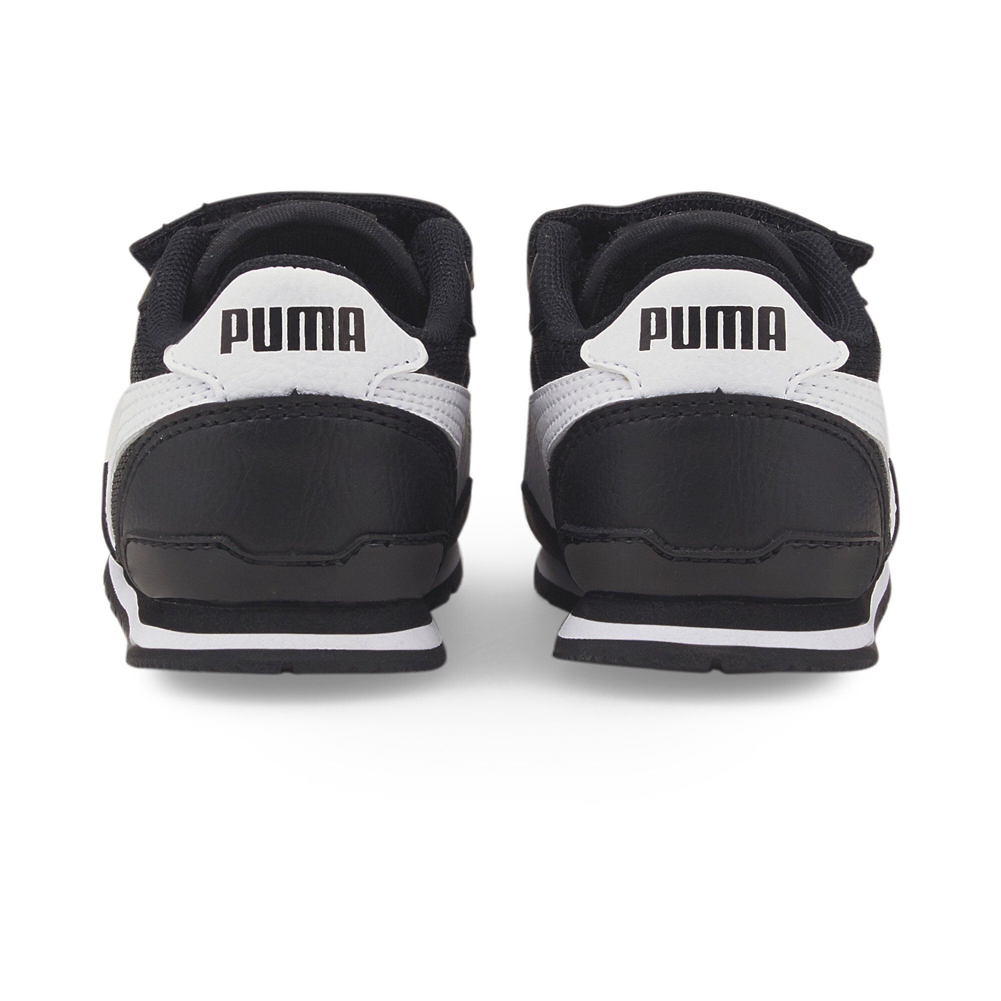 PUMA Runner ST v3 Sneaker Mesh Black Kinder V Sneakers White