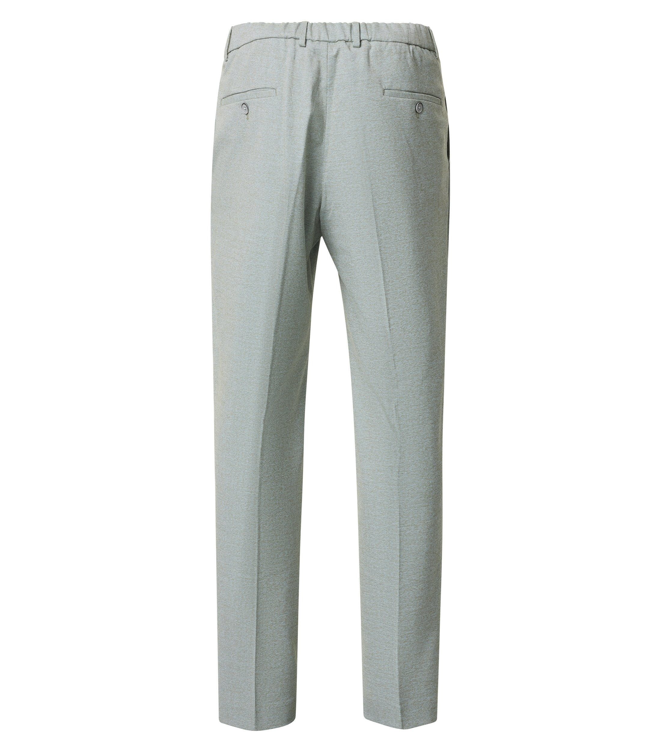 VENTI Anzughose VENTI Herren Anzughose FORMAL Polyestermix Stretch Hellgrün