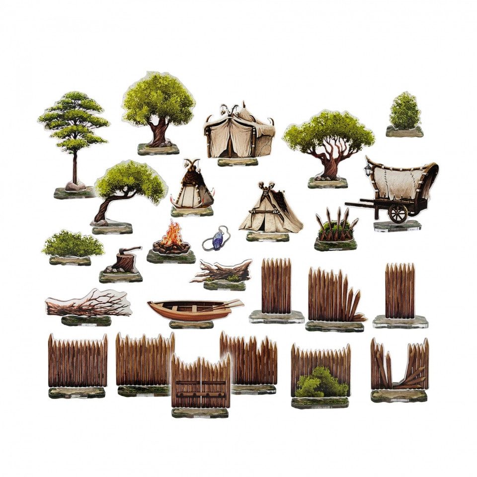 e-Raptor Spiel, RPG Objects FOREST - englisch