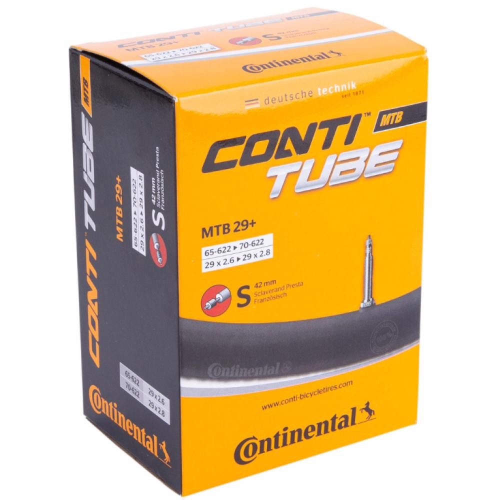 CONTINENTAL Fahrradschlauch Continental MTB 29 Wide Schlauch für 29x2.60-2.80 Reifen - 65-622 bis