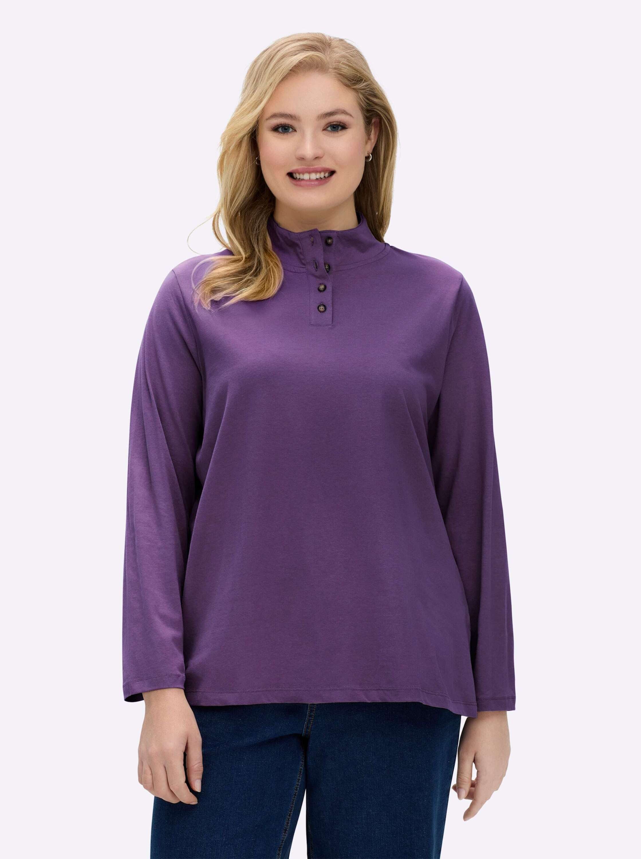 Sieh an! T-Shirt Shirt Langarm