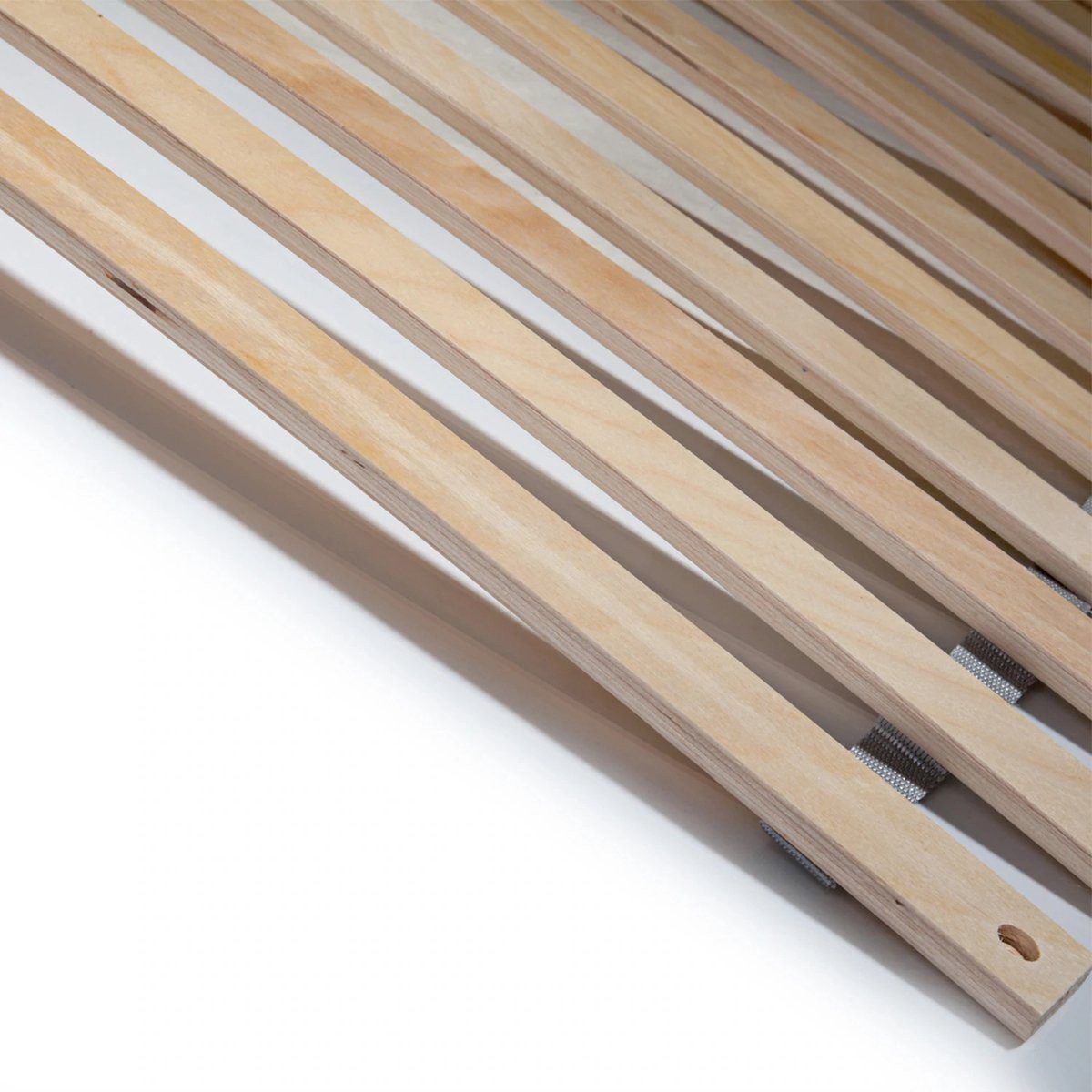 Lattenrost 28 Leisten, Beco, Lattenrost 200x200 cm, bestehend aus 2x Lattenrost 100x200 cm, hergestellt in Deutschland, Rollrost Quick