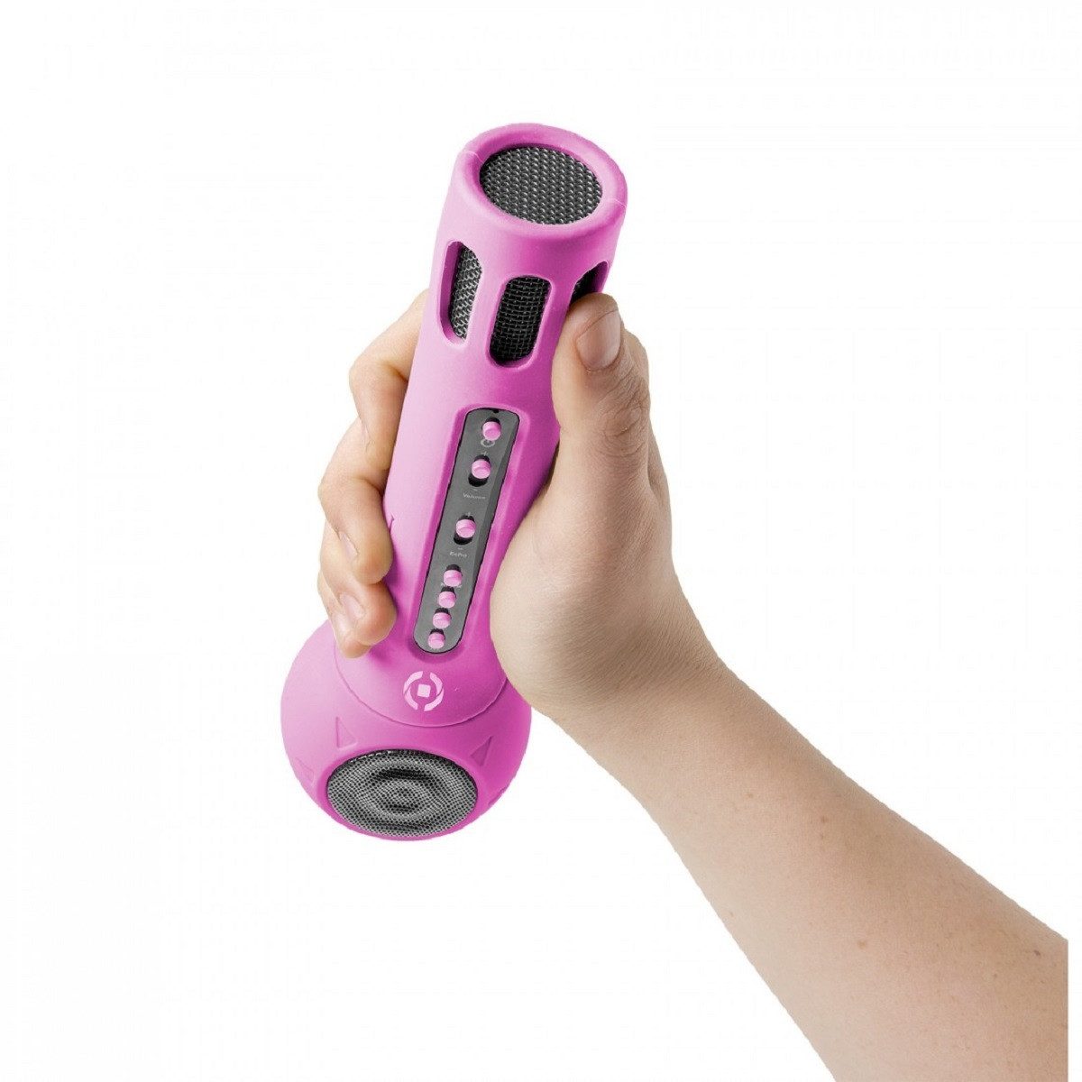 Celly Mikrofon Kinder Karaoke-Mikrofon mit Bluetooth‑Lautsprecher und Voice‑Effekten (1-tlg)