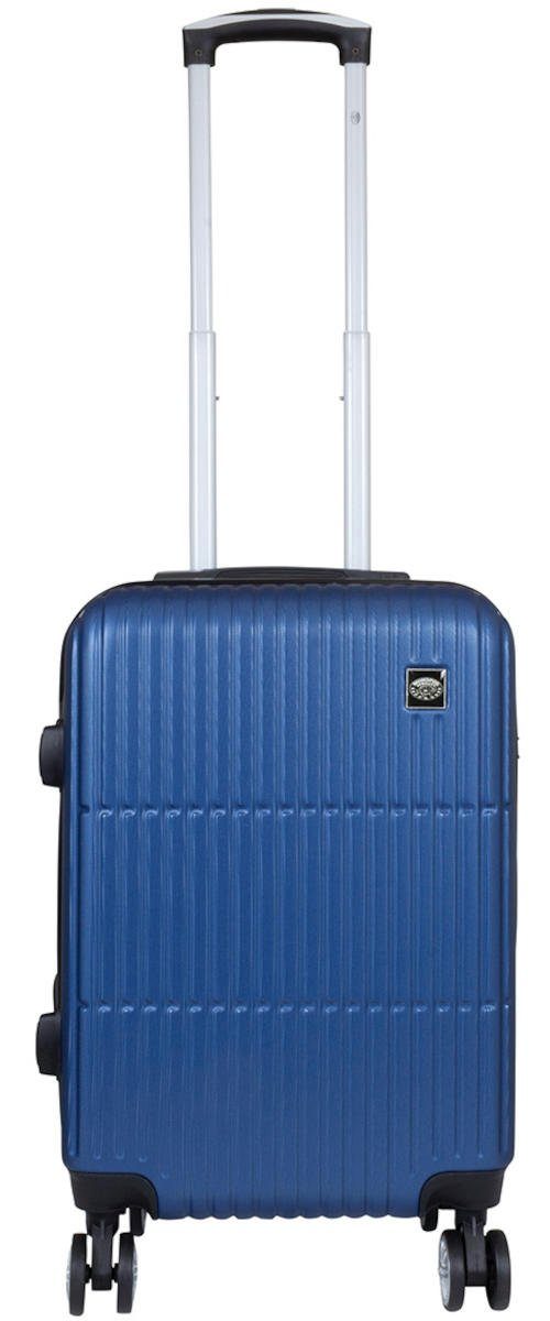 Warenhandel König Hartschalen-Trolley Mehrum, 4 Rollen, aufrecht rollbar, robuste Hartschalen, leicht, modernes Design