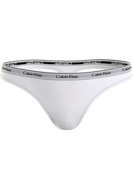 Calvin Klein Underwear Tanga THONG (LOW-RISE) mit Logobund