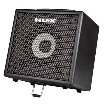 Nux E-Gitarre Mighty Bass 50BT Verstärker mit Klinkenkabel